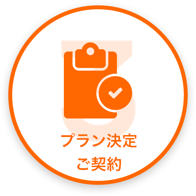 プラン決定 ご契約